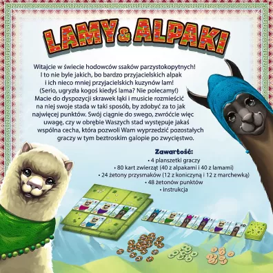 Gra planszowa Lamy i Alpaki TREFL