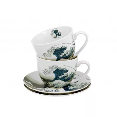 Duo Sp. z o.o. Zestaw filianek Hokusai The Great Wave 2 x 250 ml 2 szt.
