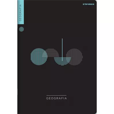 Top-2000 Zeszyt A5 Geografia kratka 60 kartek 10 szt.