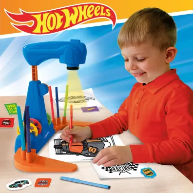 Lisciani Hot Wheels Szko�a rysowania z projektorem 304-114061