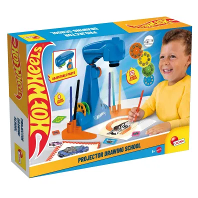 Lisciani Hot Wheels Szko�a rysowania z projektorem 304-114061
