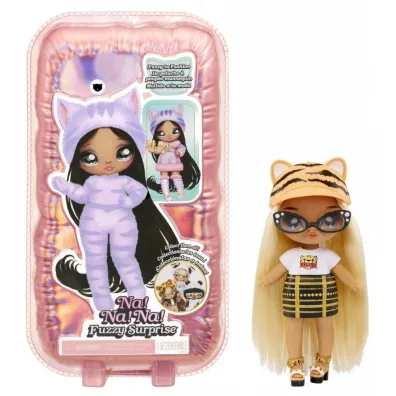 Lalka Na! Na! Na! Tiger Girl Mi�e w dotyku Fuzzy Surprise Mga Entertainment