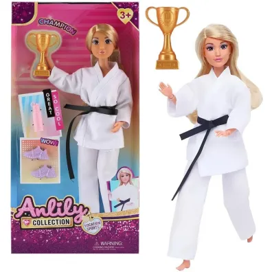 Lalka dziewczyna judo Trifox