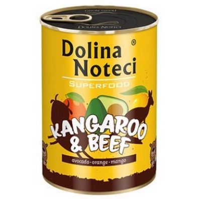 Dolina Noteci Superfood kangur i woowina karma mokra dla psw 400 g