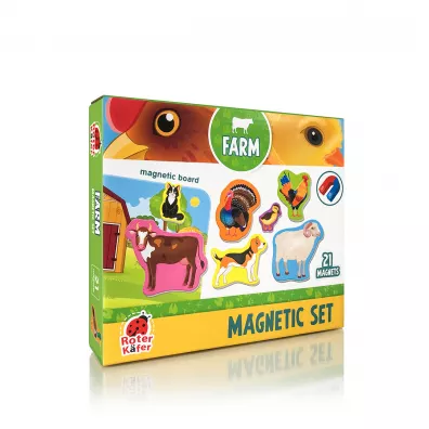 Zestaw magnesw. Farma Roter Kafer