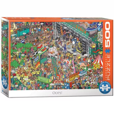 Puzzle 500 el. Oops! by Martin Berry Eurographics