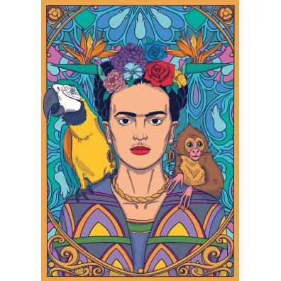 Puzzle 1500 el. Frida Kahlo Educa