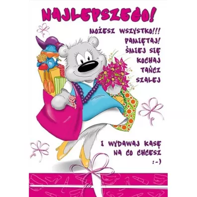 Stamp Karnet Happy B6 + koperta wz�r nr 21