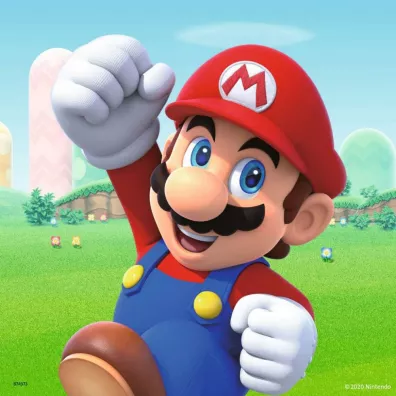 Puzzle dla dzieci 3x49 el. Super Mario Ravensburger