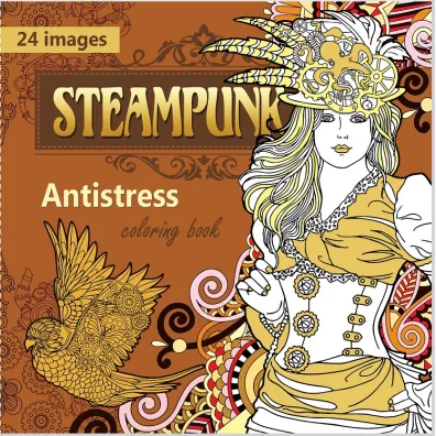 Kolorowanka antystresowa 200x200 12 Steampunk