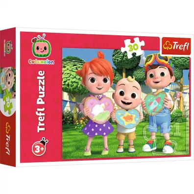 Puzzle 60 el. Cocomelon Bawmy si� razem Trefl