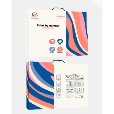 Brushme Malowanie po numerach - Poca�unek Gustav 40x50cm