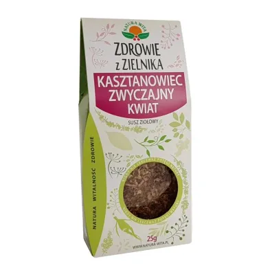 Natura Wita Kasztanowiec zwyczajny kwiat - susz zio�owy 25 g
