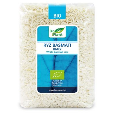 Bio Planet Ryż basmati biały bezglutenowy 1 kg Bio