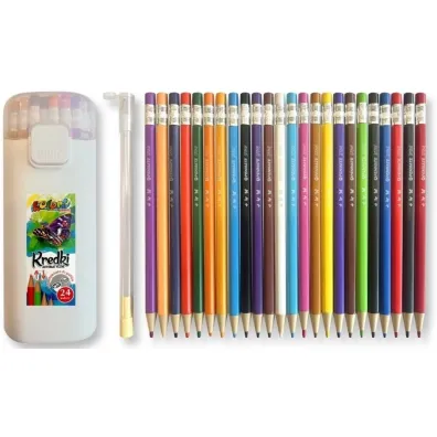 Penmate Kredki automat 24 kolory + temper�wka