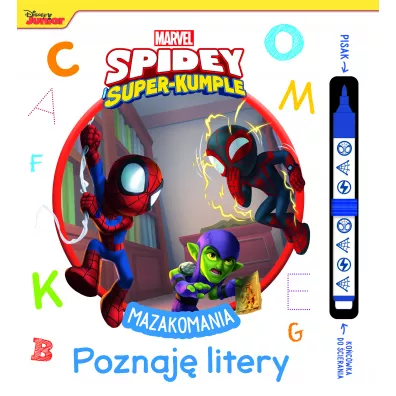 Mazakomania. Poznaj� litery. Marvel Spidey i Super-kumple