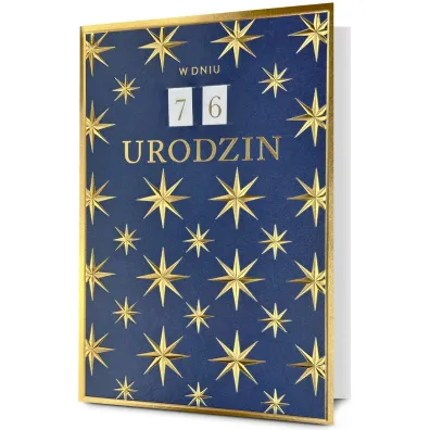 Pan Dragon Karnet B6 Urodziny (wymienne cyfry)