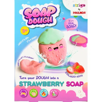 Zestaw kreatywny Strigo stw�rz swoje myde�ko truskawka
