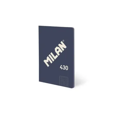Milan Zeszyt klejony A5/48K kratka niebieski