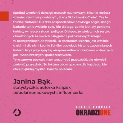 Okradzione. Jak kobiety napisa�y histori�, a m�czy�ni okryli si� chwa��