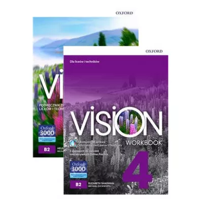 Pakiet Vision 4. Podr�cznik i Zeszyt �wicze� z dost�pem do aplikacji Oxford Advanced Learner's Dictionary i dost�pem do �wicze� interaktywnych Online Practice - Michael Duckworth, Helen Casey, Elizabeth Sharman