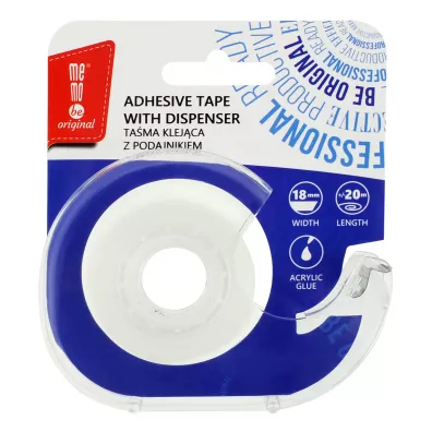MemoBe Ta�ma klej�ca z podajnikiem 18mm x 20m
