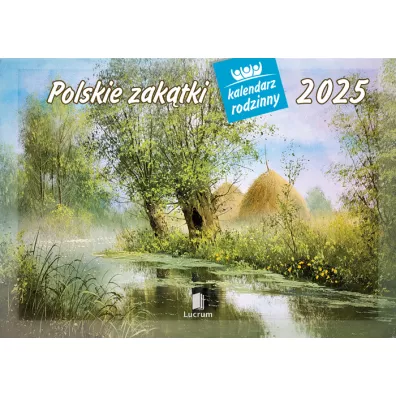 Kalendarz 13 planszowy A4  Polskie zaktki LUCRUM WL06 - X