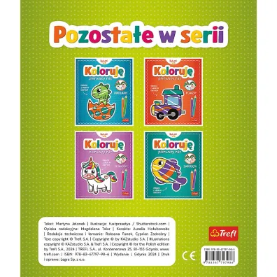 Koloruj� pierwszy raz. Roboty / KAZSTUDIO SA Bobaski i Mi�