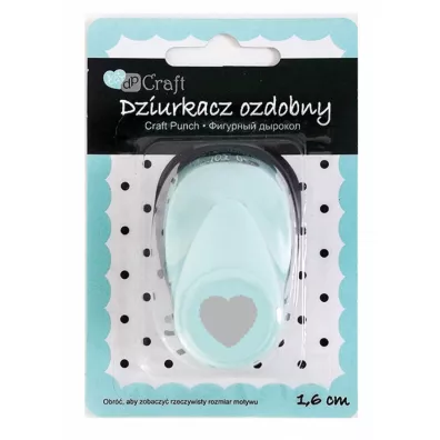 Dalprint Dziurkacz dekoracyjny Serca 15 mm