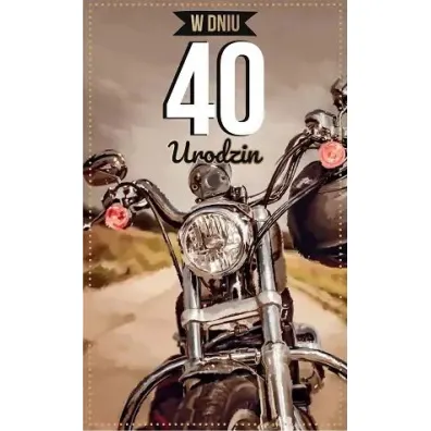 AbCard Kartka okoliczno�ciowa Urodziny 40 P05