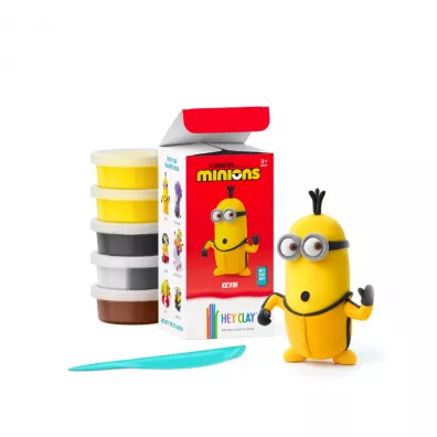 Hey Clay - Figurki Minionki Kevin + Fluffy + akcesoria Tm Toys