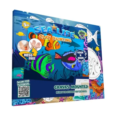 Panta Plast Obraz do wyklejania plastelin� wz�r ryby