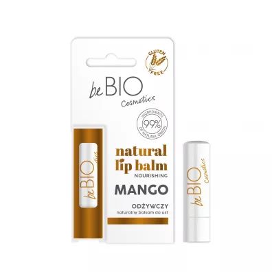 beBIO Ewa Chodakowska Naturalny balsam do suchych ust z Mango 5 g