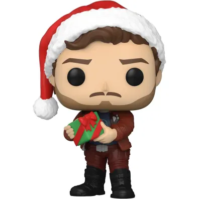 Figurka Marvel Guardians of the Galaxy �wi�teczny Star Lord Funko POP
