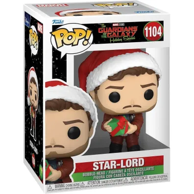Figurka Marvel Guardians of the Galaxy �wi�teczny Star Lord Funko POP