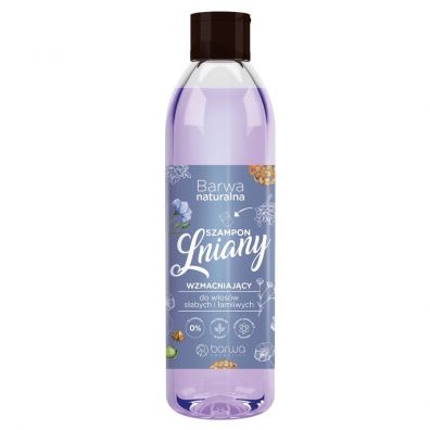 Barwa Naturalna lniany wzmacniajcy szampon do wosw sabych i amliwych 300 ml