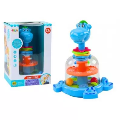 B�czek z kulkami Hipopotam LeanToys