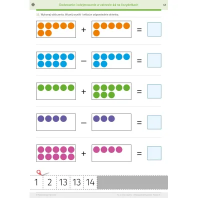 To co mnie wspiera Edukacja matematyczna Poziom II