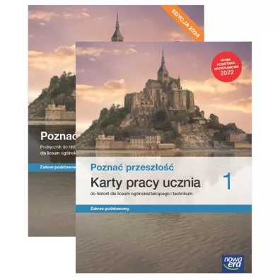 Pakiet Pozna� przesz�o�� 1. Podr�cznik i Karty pracy ucznia do historii dla liceum og�lnokszta�c�cego i technikum. Zakres podstawowy - Adam Szweda, Krzysztof Jurek, Marcin Pawlak