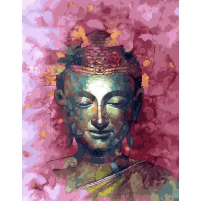 Malowanie po numerach. Budda 40 x 50 cm