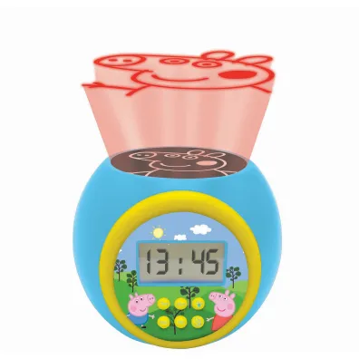 Budzik cyfrowy �winka Peppa z projektorem i timerem RL977PP