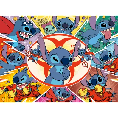 Puzzle dla dzieci 2D 100 el. Disney Stitch Ravensburger