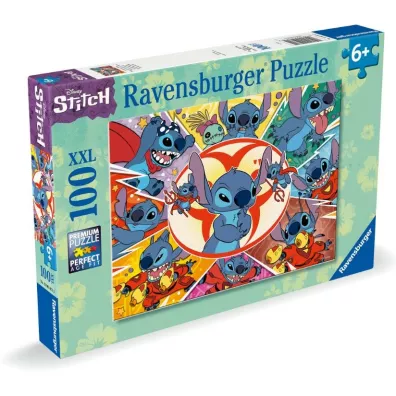 Puzzle dla dzieci 2D 100 el. Disney Stitch Ravensburger