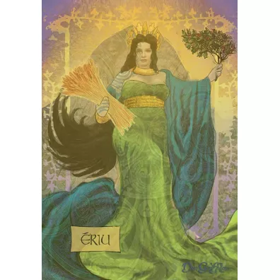 Celtic Goddesses, Witches and Queens Oracle, karty