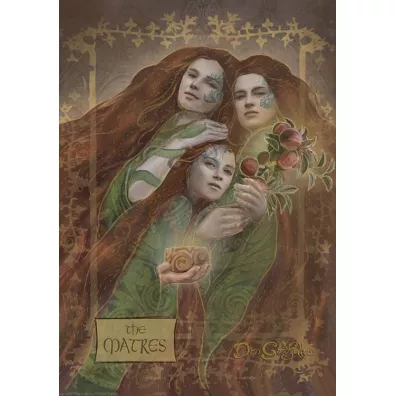 Celtic Goddesses, Witches and Queens Oracle, karty
