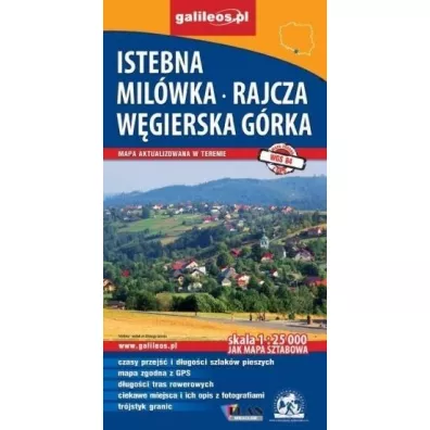 Mapa sztabowa -Istebnik,Milwka,Rajcza,Wgierska..