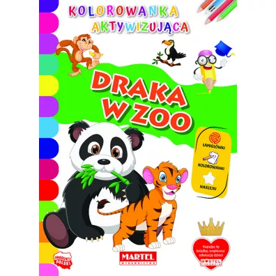 Draka w ZOO. Kolorowanka aktywizujca - Hubert  Wodarczyk