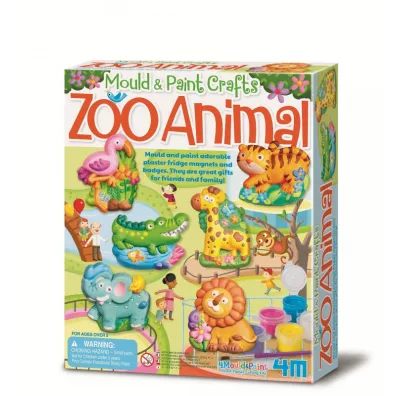 Odlewy gipsowe. ZOO. 4M