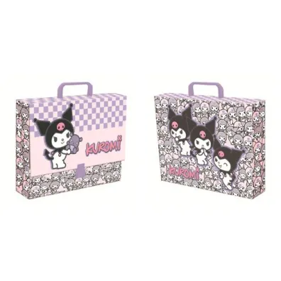 Teczka z r�czk� A4 XL Kuromi pink