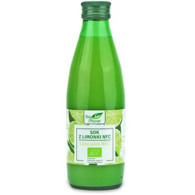 Bio Planet Sok z limonki NFC 100% zestaw 3 x 250 ml Bio